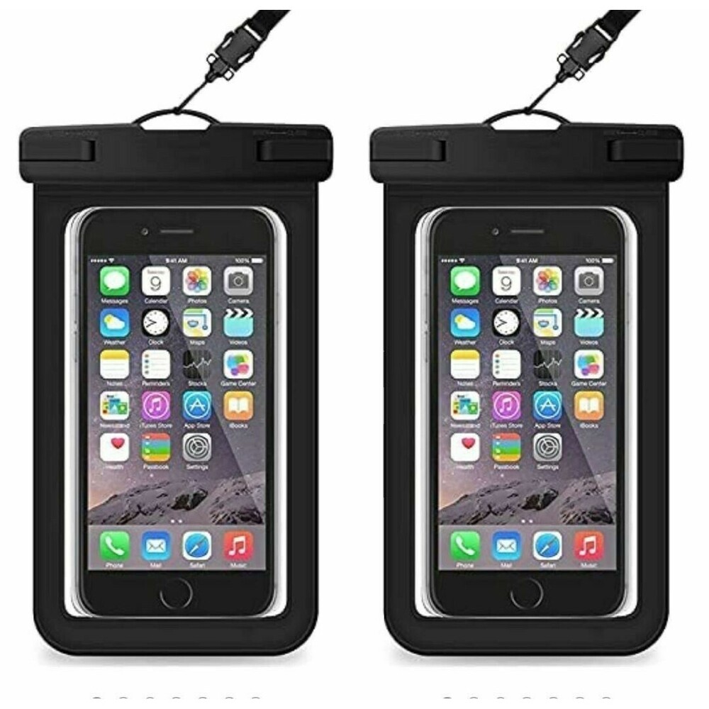 2 Pack Universal Waterproof Case,Waterproof Phone Pouch Compatible for iPhone